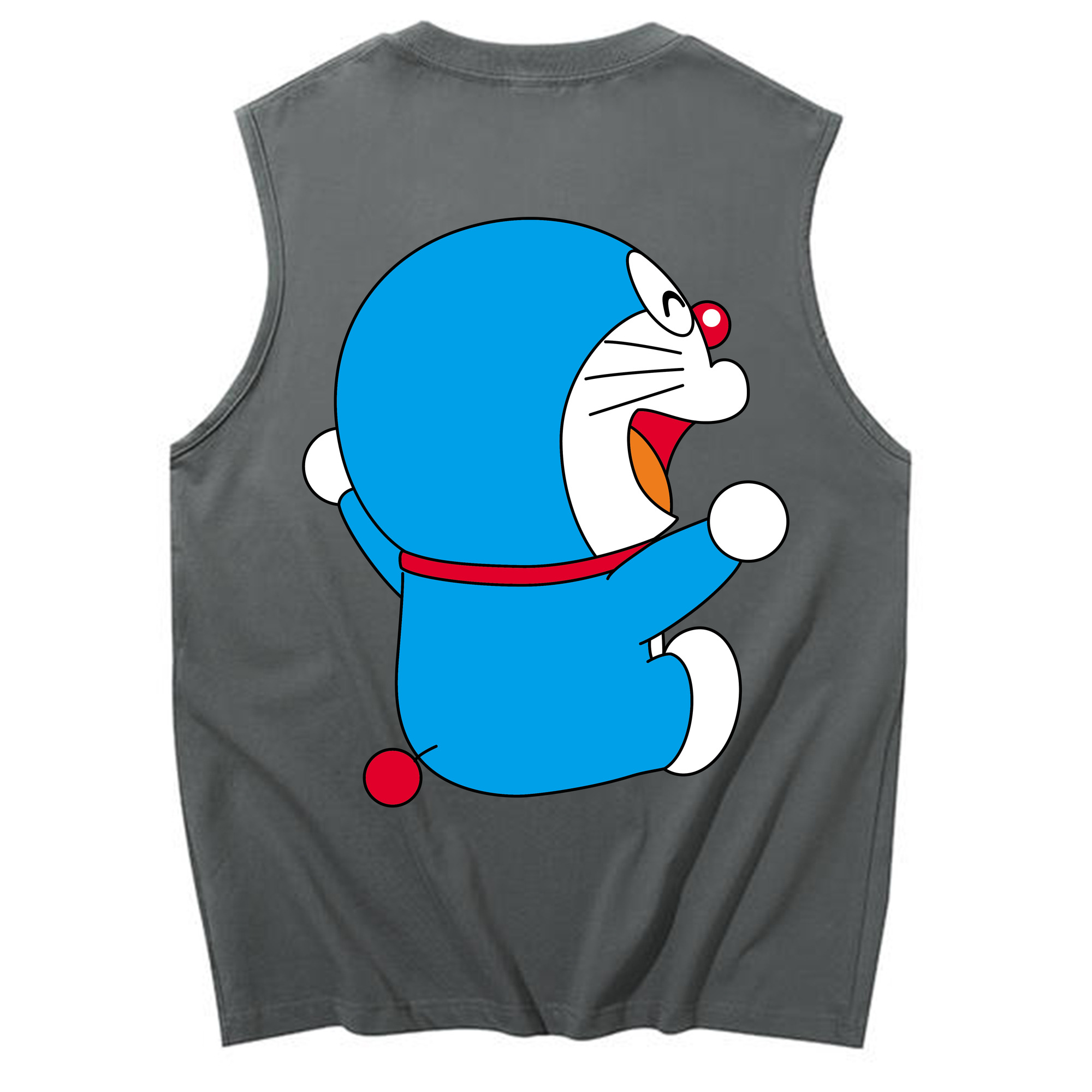 （画像用） ドラえもん Doraemon コットン100％タンクトップ（背面プリント）